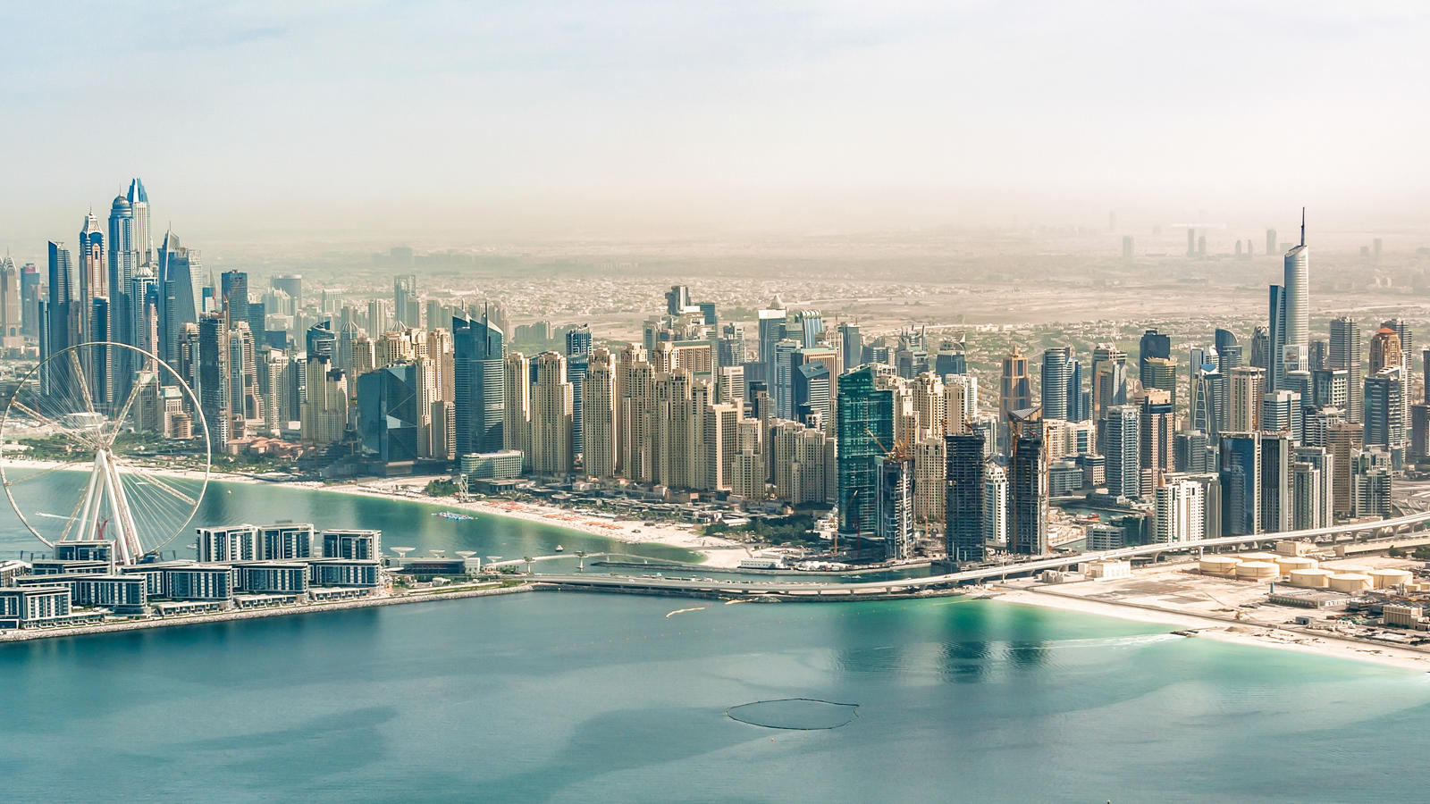 a city by the water