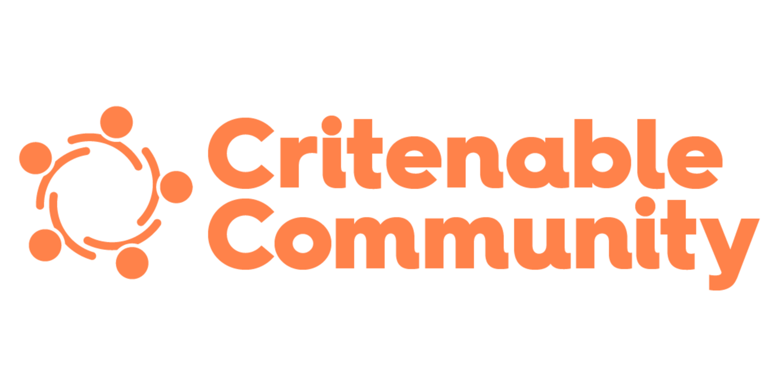 orange text on a black background